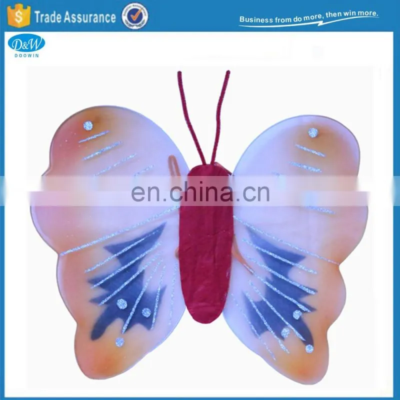 Large Party Polyester Black Fairy Wings for Adults Party Dress