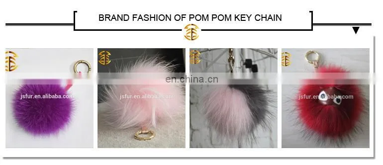 Classy Ladies Colorful Fox and Black Rabbit Fur Shoulder Bag