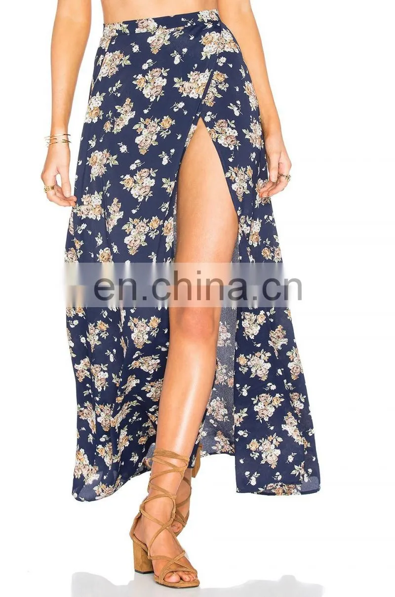 Latest hawaian high waist skirt crop top images