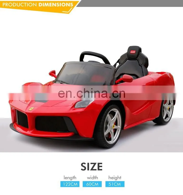 Hot fashion newest rechargeable kids remote control baby car prices