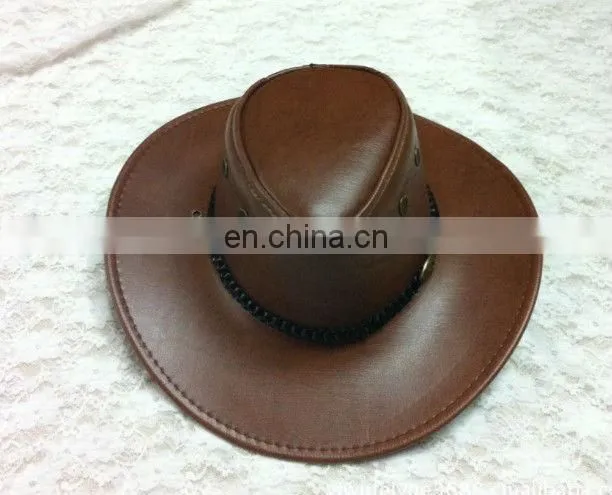 PU Cowboy fashion hat