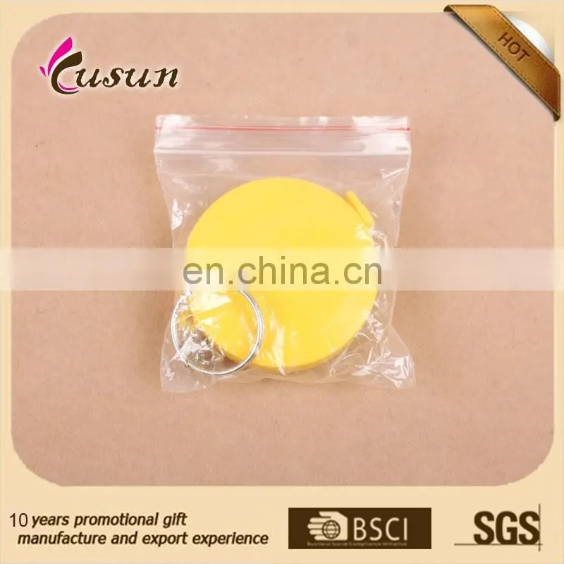 Plastic heart shaped great material custom tailor measure tape