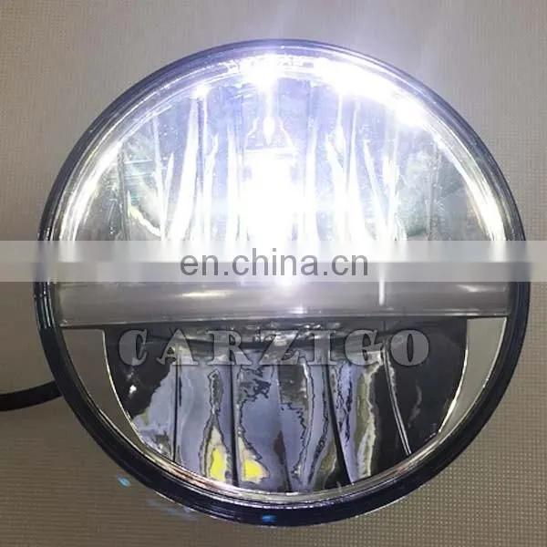 sealed beam 20watt round DOT LED vehicle lamp for harley daymaker