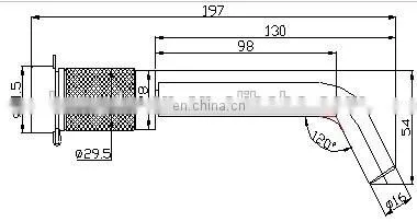 YH1911 Professional 5/8" hitch pin lock for trailer parts