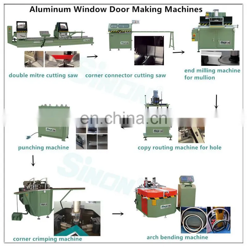 CNC Double Head Aluminium Profile Cutting Machines