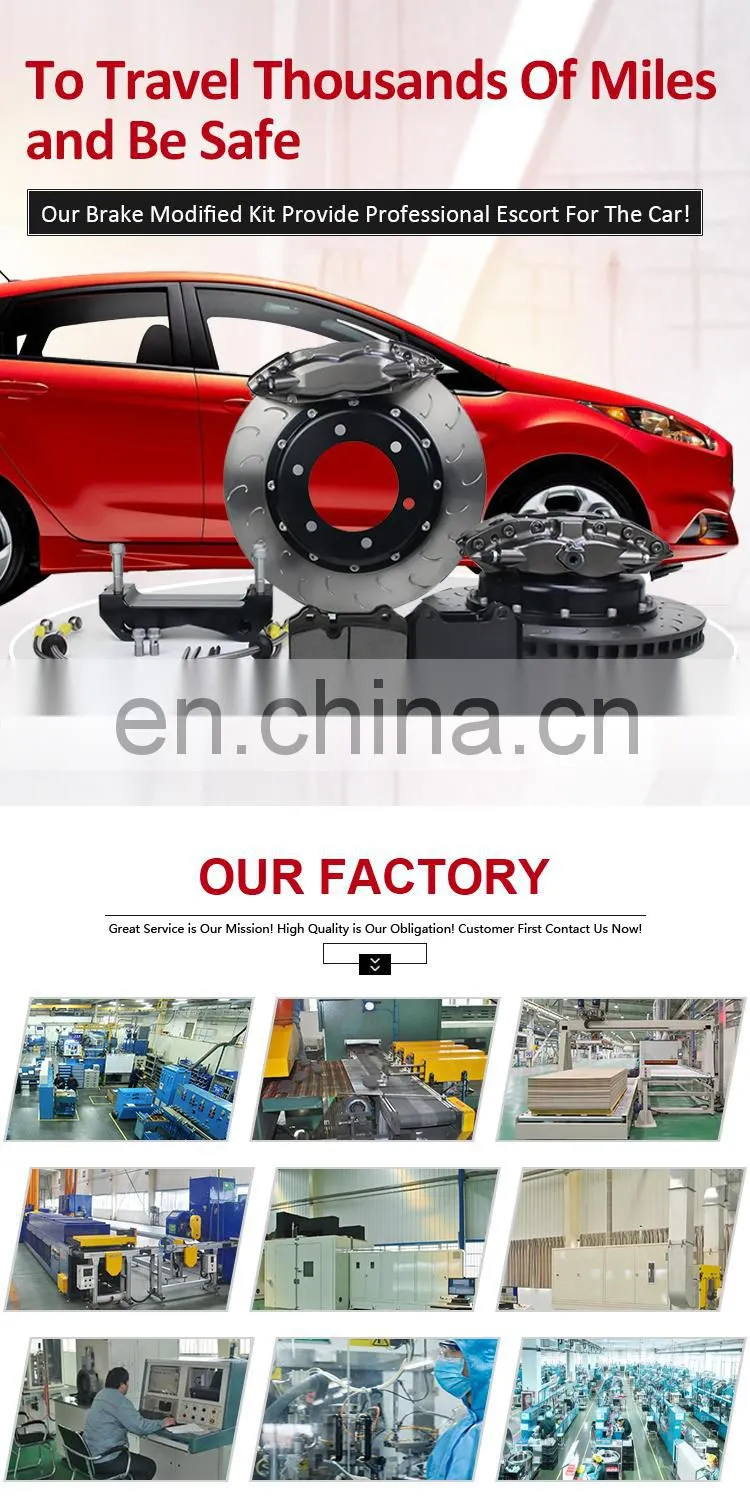 IFOB car auto 17 inch front wheel Modified Brake for HILUX 2011- 2015- brake caliper F40 4 pistons ST-01