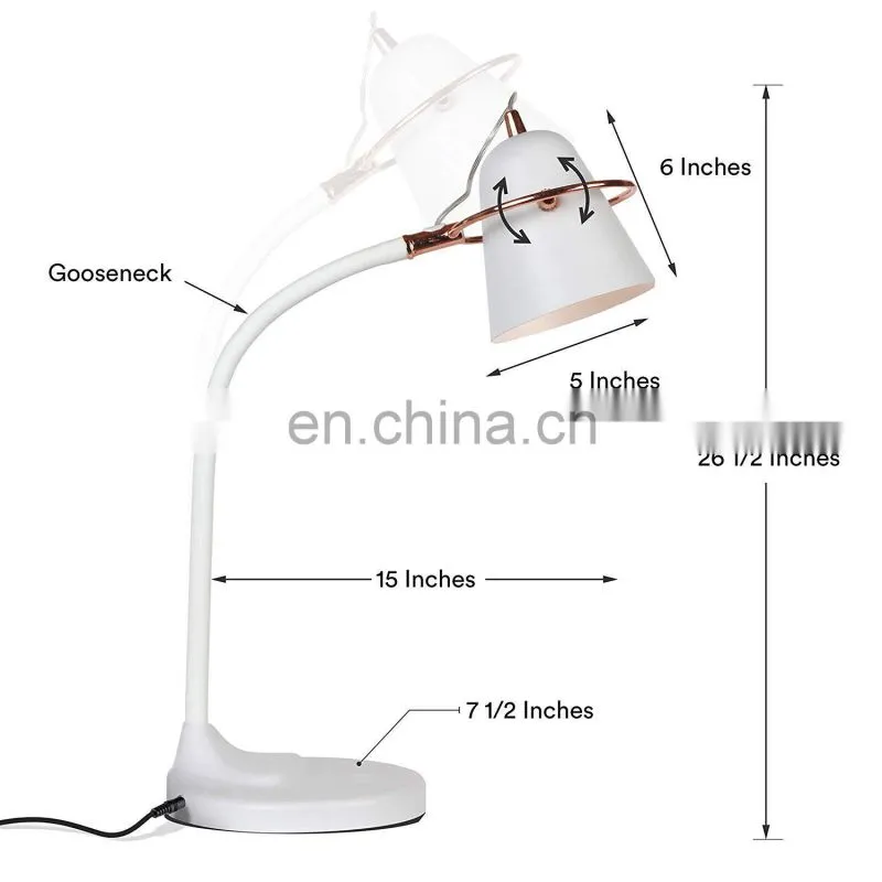 New design touch control LED table desk reading lamp for office & study