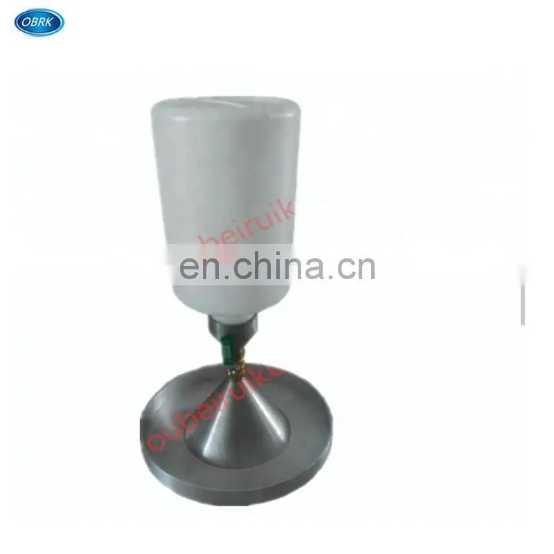 4L Soil Sand Fling Funnel /Lab Sand Density Cone Apparatus