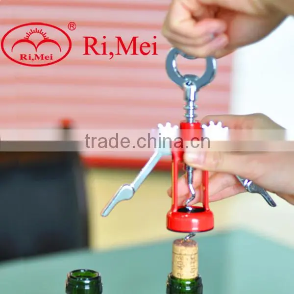 Family Easy Use Stainless Steel wine Opener With Color