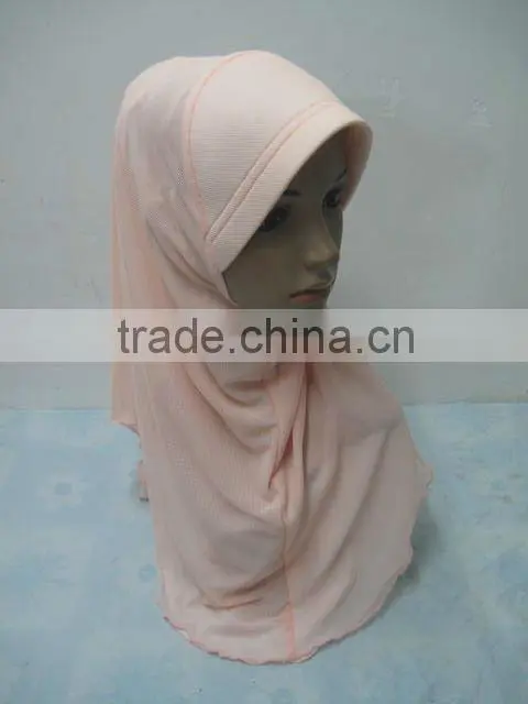 A556 Fashion modern HIGH QUALITY ISLAMIC HEADSCARF ONE PIECE LONG MUSLIM HIJAB
