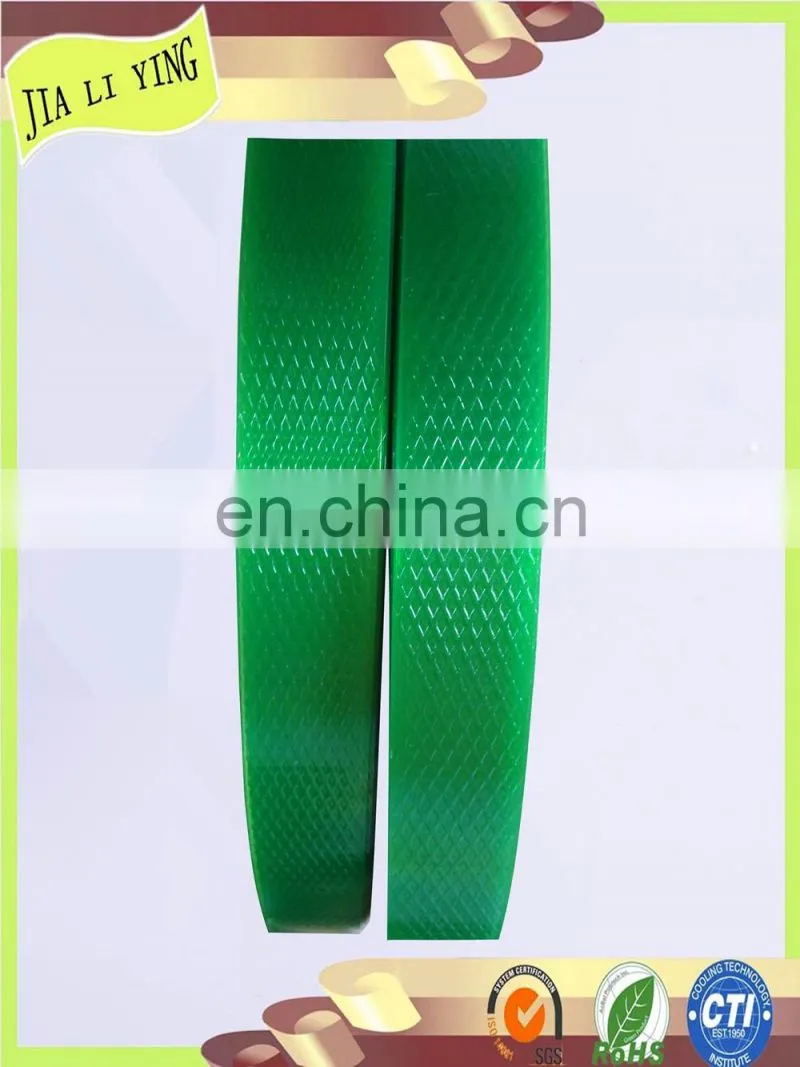Green Polyester Plastic Strapping Tape for Bundle