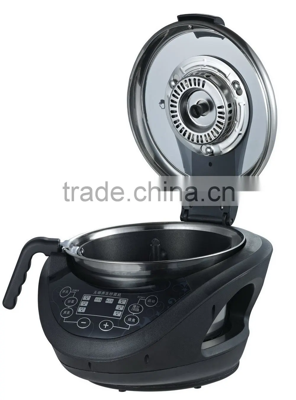 Automatic stir fry cooker