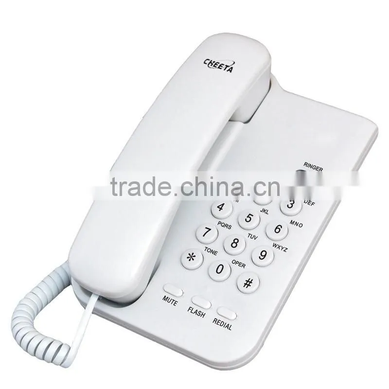 Stocks basic function corded landline telefon