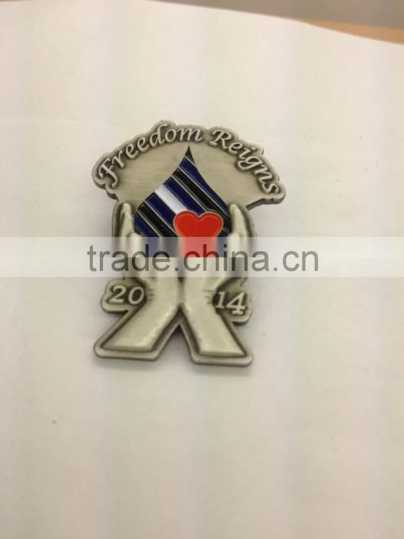custom sports medals/medal with high quality badges