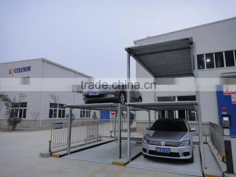Pit type car parking system