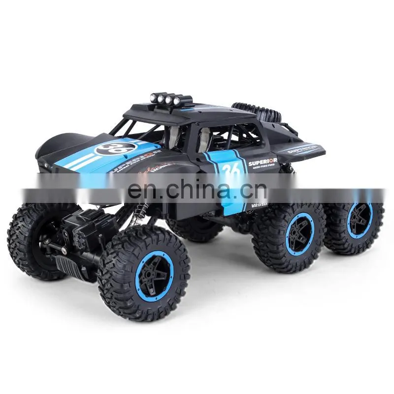 JJRC Q101 Big Rc Car Six-Wheel Drive Climbing Remote Control Cars 1/10 Off-Road Vehicle Children Outdoor Toy Gift