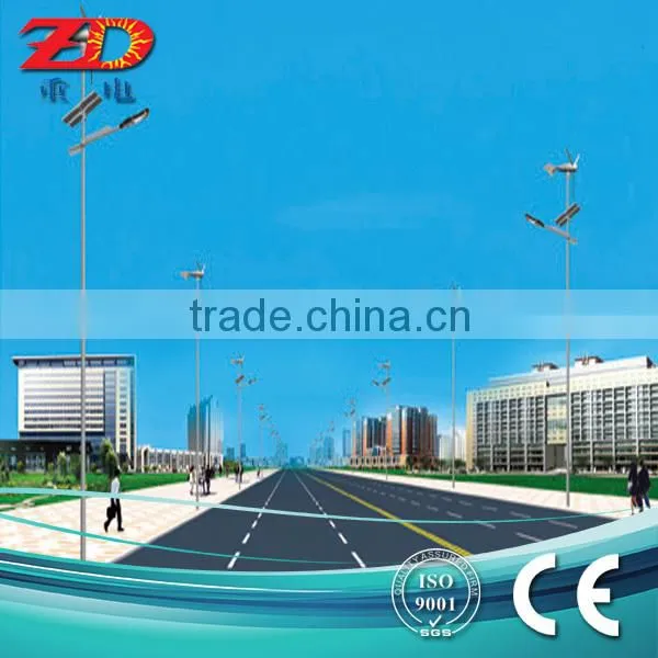 single arm high lumen with CE approved integrated solar fan & lighting system