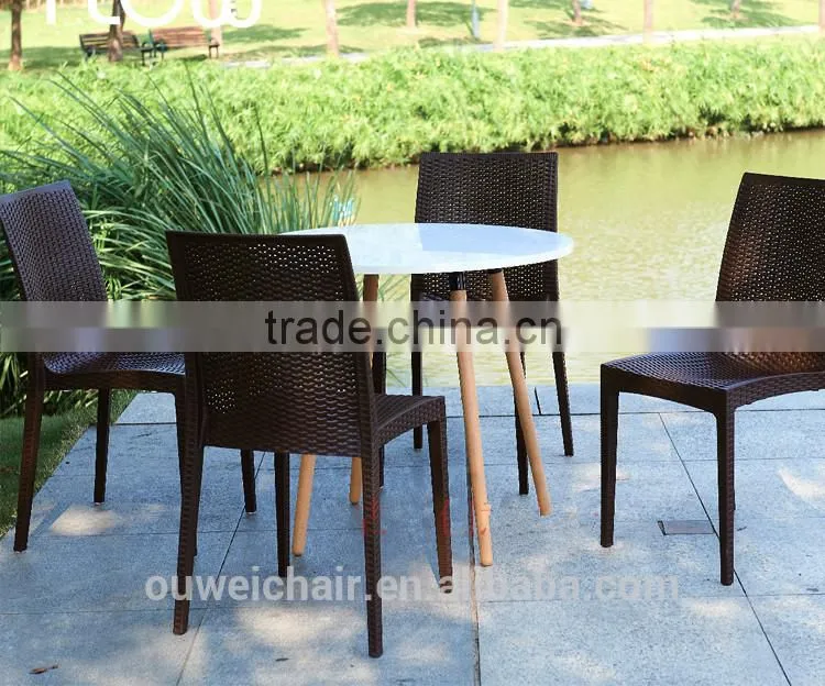 poly rattan chair outdoor furniture