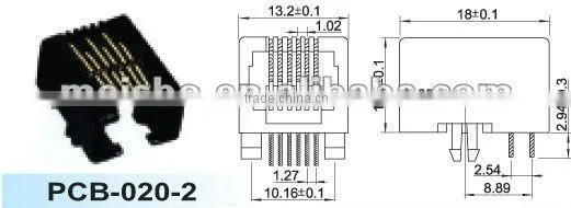 Female tablet pc with rj45 port