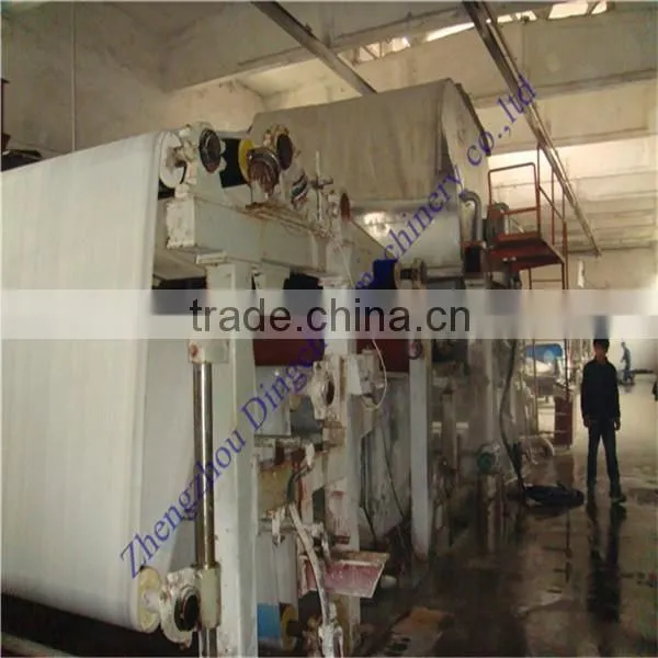 1092mm Pocket Paper Facial Tissue Machine Paper Making Machinery
