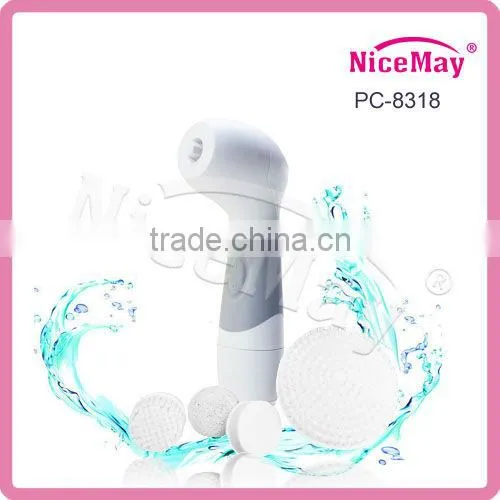 Professional Spa Cleansing System ,Rotating Brush Head for Deep Cleansing and Exfoliation