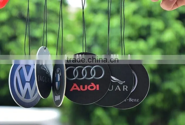 Factory Supply Scented Cotton Paper Car Air Freshener