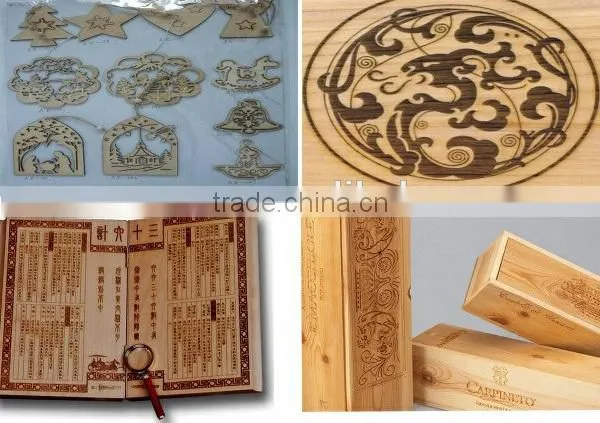 80w reci laser tube wood laser cutting machine with good design