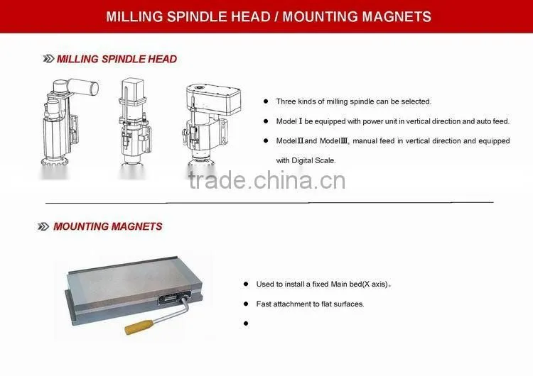 LMD1000 Portable Line milling machine/line milling machine/3 axis line milling