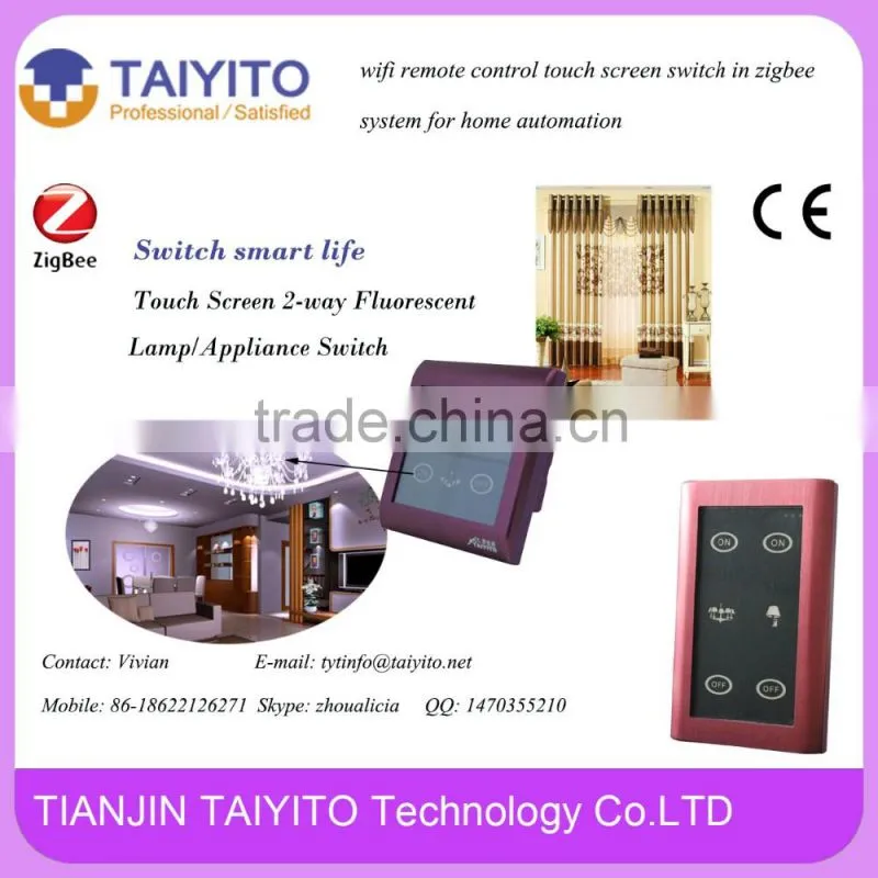 Zigbee wireless Smart Home wifi control switch