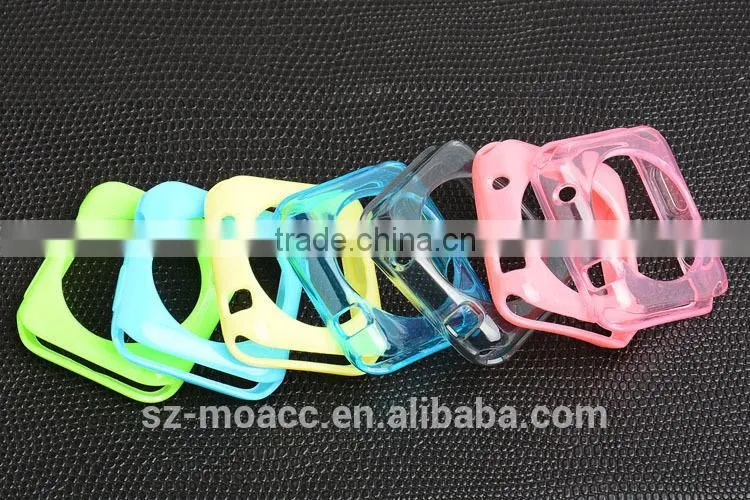2015 new arrival Smart Watch Protective Gel soft TPU Case For Iwatch