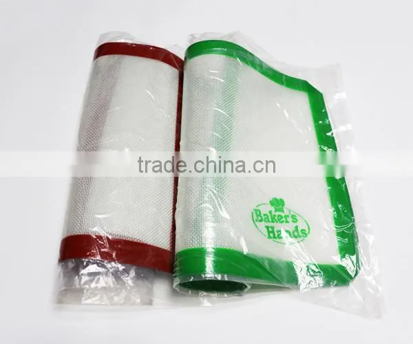 Wholesale 40x60cm food grade baking & pastry tools non-stick silicone baking mat set silicone mat