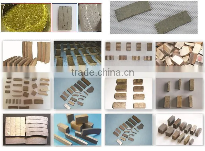 diamond segments for marble 1000mm