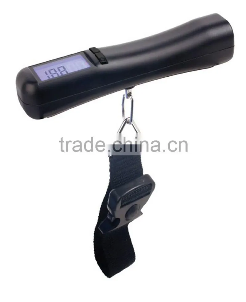 2016 hot selling travel accessory digital flashlight luggage scale