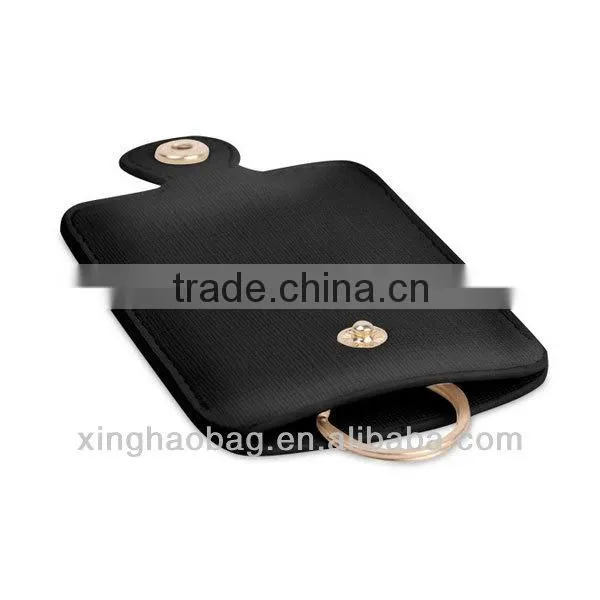 China wholesale cute cheap little key leather wallet genuine leather wallet