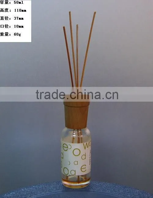 200ml round glass bottle for reed diffuser