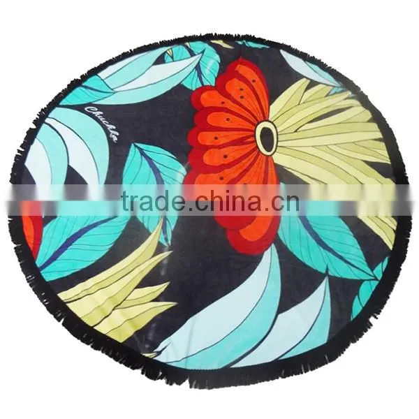 cartoon characters stock lot cotton large round beach towel