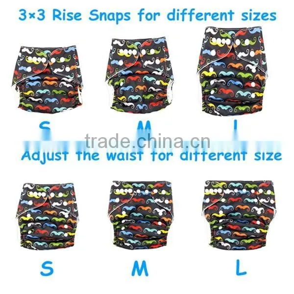 ananbaby resauble baby diapers washable anime cloth diapers