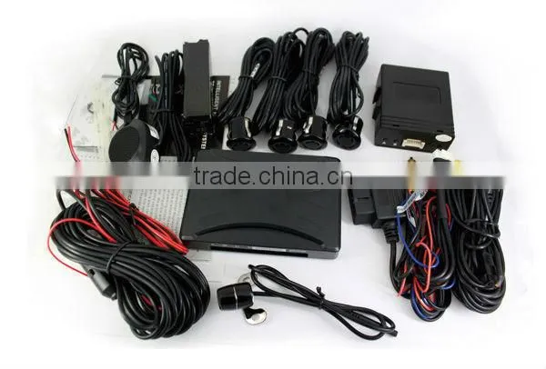 Intelligent parking assist systemwith parking sensor ,car camera
