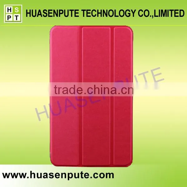 Premium Folio Stand Leather Table Case Cover For Samsung Tab 4 T330