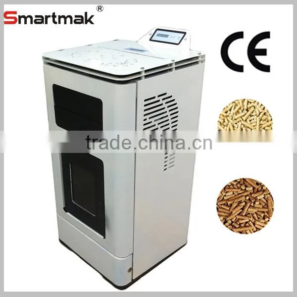 Smartmak Free Standing Wood Pellet Stove With Oven CE EN14785