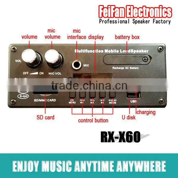 Hot Sale 6.5 Inch Bluetooth Mini Speaker/Portable Mini Speaker