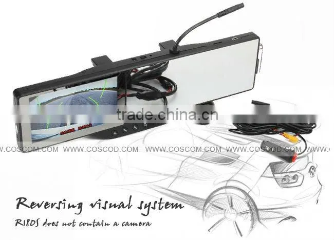 5 inch HD Car DVR with hd 720P and 180 degrees