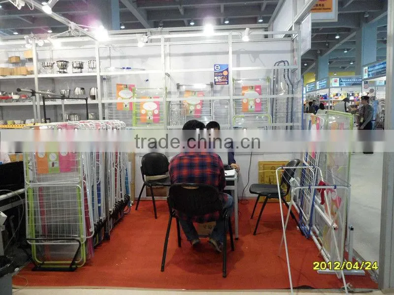 hot sell 4 Tier moving metal modern kitchen shelves