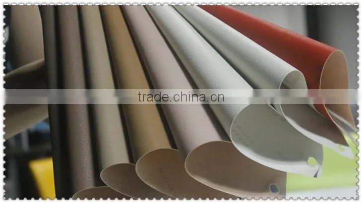Sheep skin synthetic pu leahter good for shoe lining hot sale in Alibaba A1567
