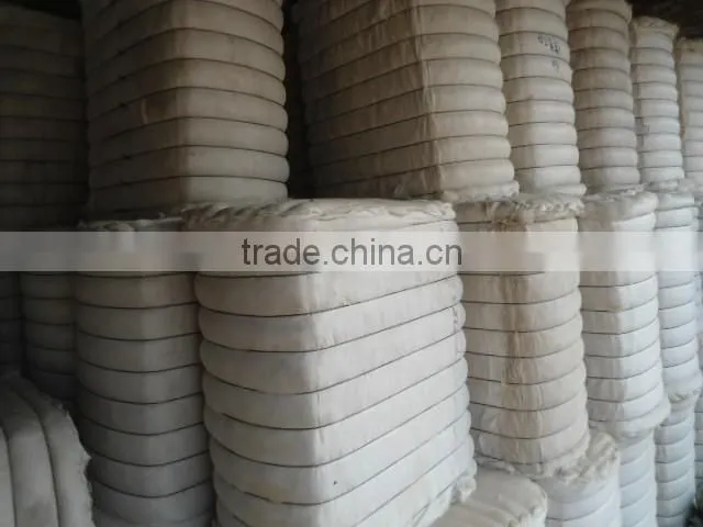 Chinese best quality of carbon wool 20.5mic,40-50mm raw white color,substitute of carbonized wool