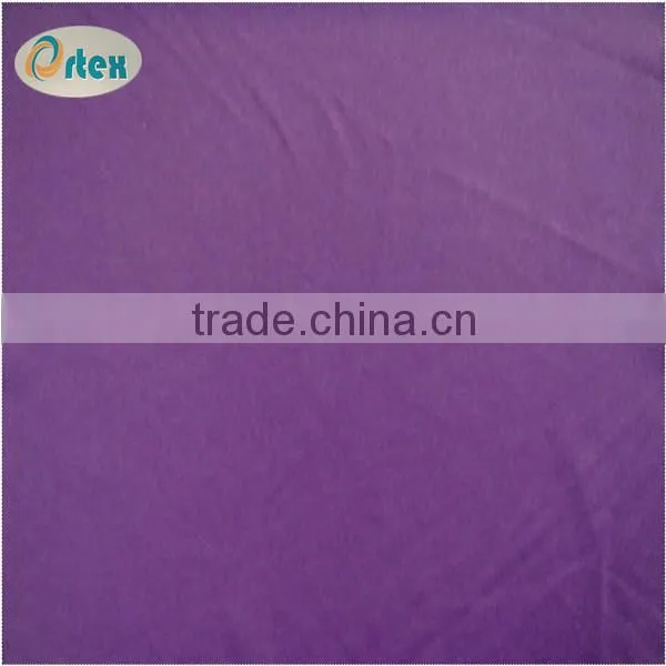 full dull polyester spandex peach knitted fabric