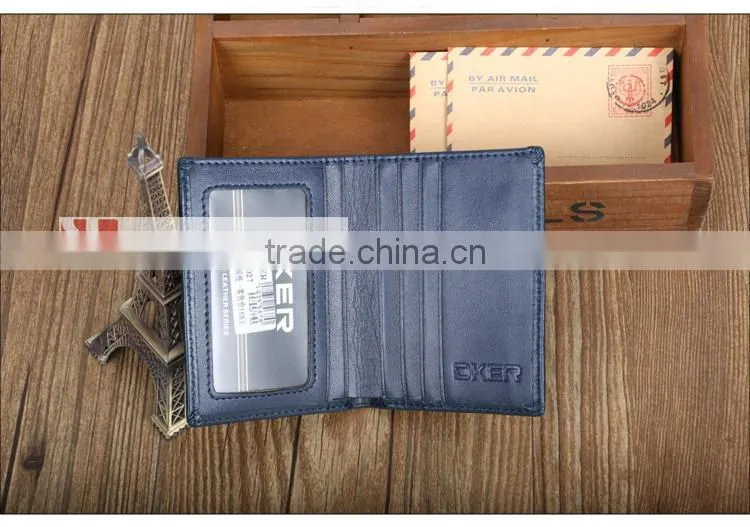 RFID blocker Cow Genuine Leather wallet PROTECTS your Credit Card from unauthorized scanning