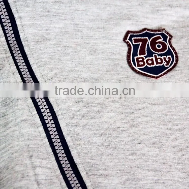 autumn&winter fashion creative boy baby romper clothes with inclined zipper