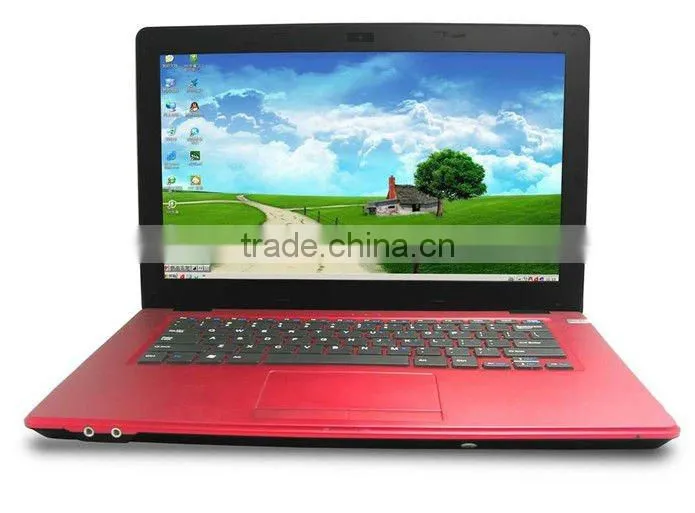 Factory offer 14inch Laptop WIFI Camera 2G/320G Memory