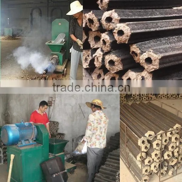 barbecue charcoal machine/wood charcoal making machine